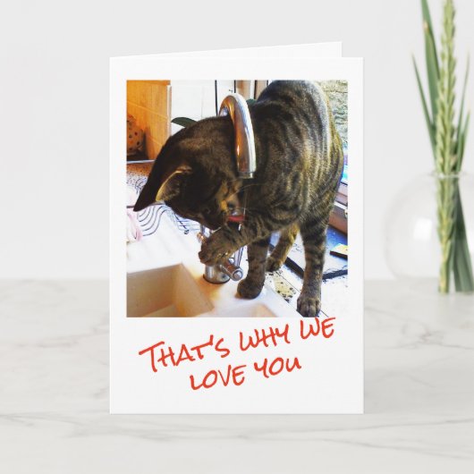 タップダンサー誕生日カード カード (正面)