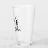 タップダンサー音楽デザイン タンブラーグラス (左)