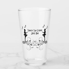 タップダンサー音楽デザイン タンブラーグラス