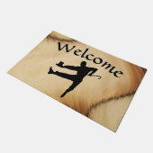 タップダンサー ドアマット (アングル)