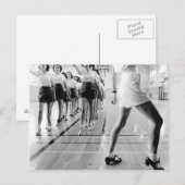 タップダンスのクラス、1942年 ポストカード (正面/裏面)