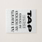 タップダンスの仕事それは、それを、動かしますそれを揺すります ジグソーパズル (横)