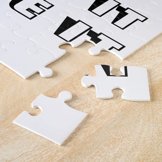 タップダンスの仕事それは、それを、動かしますそれを揺すります ジグソーパズル (側面)