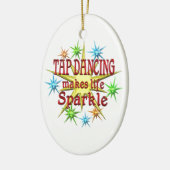 タップダンスの輝き セラミックオーナメント (左)