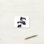 タップダンスはタップダンサーに蹄鉄を打ちます ポストイット (デスク上)