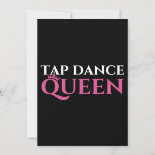 タップダンスクイーンタップ踊りファンタップダンサー 招待状