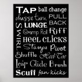 タップダンスサブウェイアートポスター ポスター (正面)