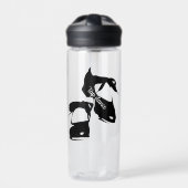 タップダンスシューズタップダンサー ウォーターボトル (正面)