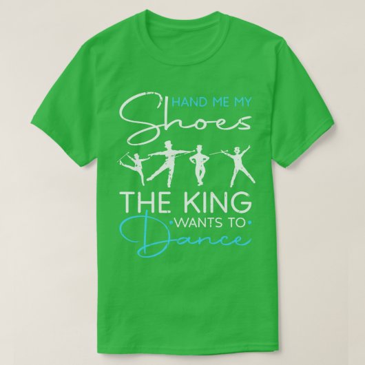 タップダンスシューズメンボーイズタップダンサー Tシャツ (デザイン正面)