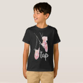タップダンスラバータップダンサー踊り先生 Tシャツ (正面フル)