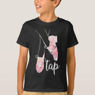 タップダンスラバータップダンサー踊り先生 Tシャツ