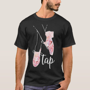 タップダンスラバータップダンサー踊り先生 Tシャツ