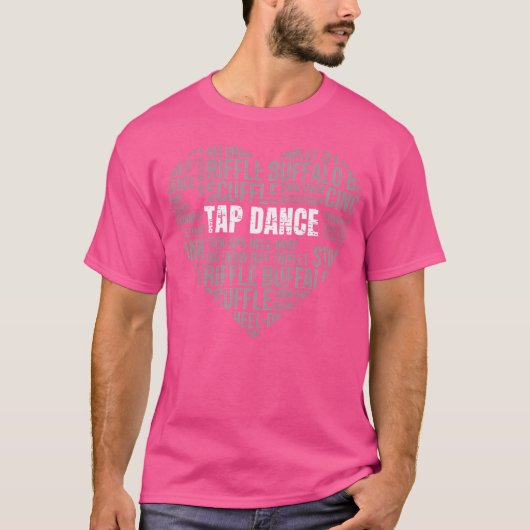 タップダンス愛好家 Tシャツ (正面)