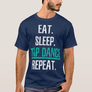 タップダンス踊りダンサー Tシャツ