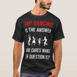 タップダンス踊り Tシャツ