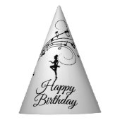 タップダンス3誕生日 パーティーハット (正面)