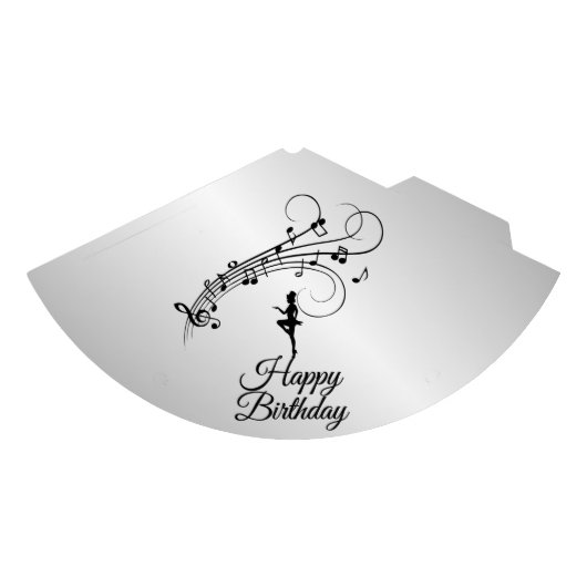 タップダンス3誕生日 パーティーハット (正面)
