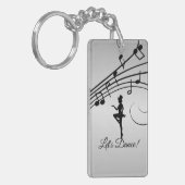 タップダンス3 キーホルダー (正面左)