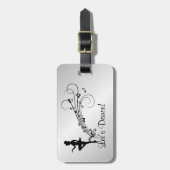 タップダンス3 ラゲッジタグ (正面縦)