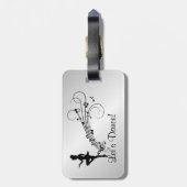 タップダンス3 ラゲッジタグ (裏面縦)