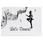 タップダンス3 ラージペーパーバッグ (正面)