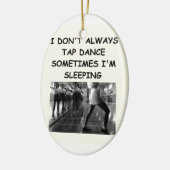 タップダンス セラミックオーナメント (左)