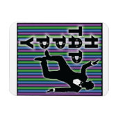 タップハッピーマグネットストライプ付き マグネット (横)