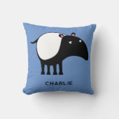 タップパーソナライズされた名 クッション (正面)