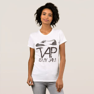 タップマイジャムオックスフォードタップシューダンス先生タッパー Tシャツ