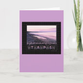 タップメモリアル カード (正面)