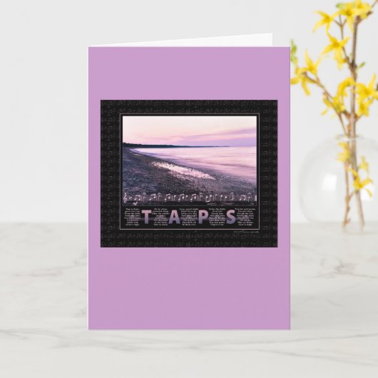 タップメモリアル カード (黄色い花)