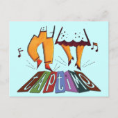 タップ時間 ポストカード (正面)