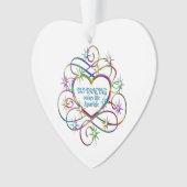 タップ踊りが人生をきらめかせる オーナメント (正面)