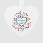 タップ踊りが人生をきらめかせる オーナメント (裏面)