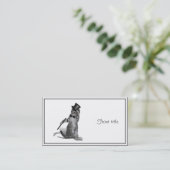 タップ踊りキッテン 名刺 (スタンド正面)