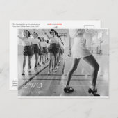 タップ踊りクラスはがき ポストカード (正面/裏面)