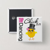 タップ踊りシック2 缶バッジ (正面&裏面)