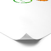 タップ踊りスマイル ポスター (角)