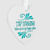タップ踊りハッピープレース オーナメント (正面)