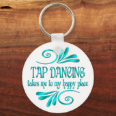 タップ踊りハッピープレース キーホルダー (正面)