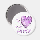 タップ踊り熱 マグネット (正面/裏面)