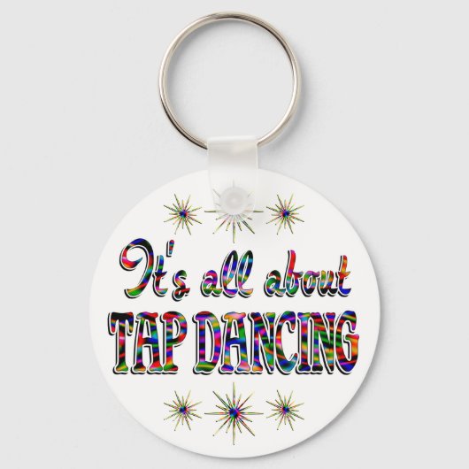 タップ踊り キーホルダー (正面)