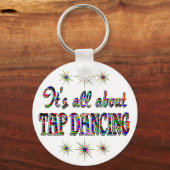 タップ踊り キーホルダー (正面)