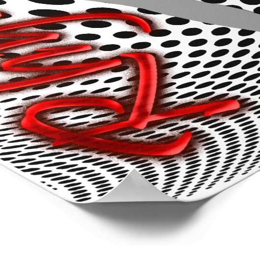 タップ踊り ポスター (角)