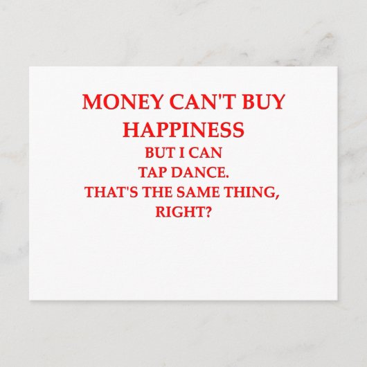 タップ踊り ポストカード (正面)