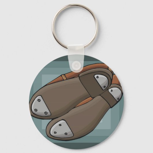 タップ靴 キーホルダー (正面)