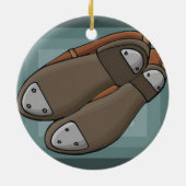 タップ靴 セラミックオーナメント (裏面)