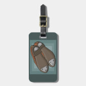 タップ靴 ラゲッジタグ (正面縦)