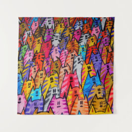 タップ074 -猫05 -タペストリー タペストリー