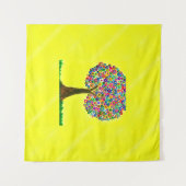 タップ095 – ツリー – タペストリー (正面(横))